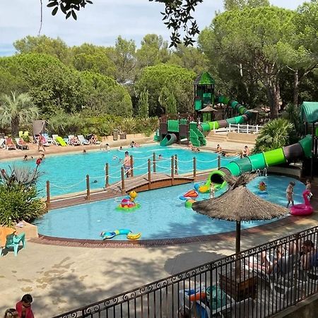 Mobile home 6-pers Camping Leï Suves-Côtes d'Azur-including airco Roquebrune-sur Argens Extérieur photo